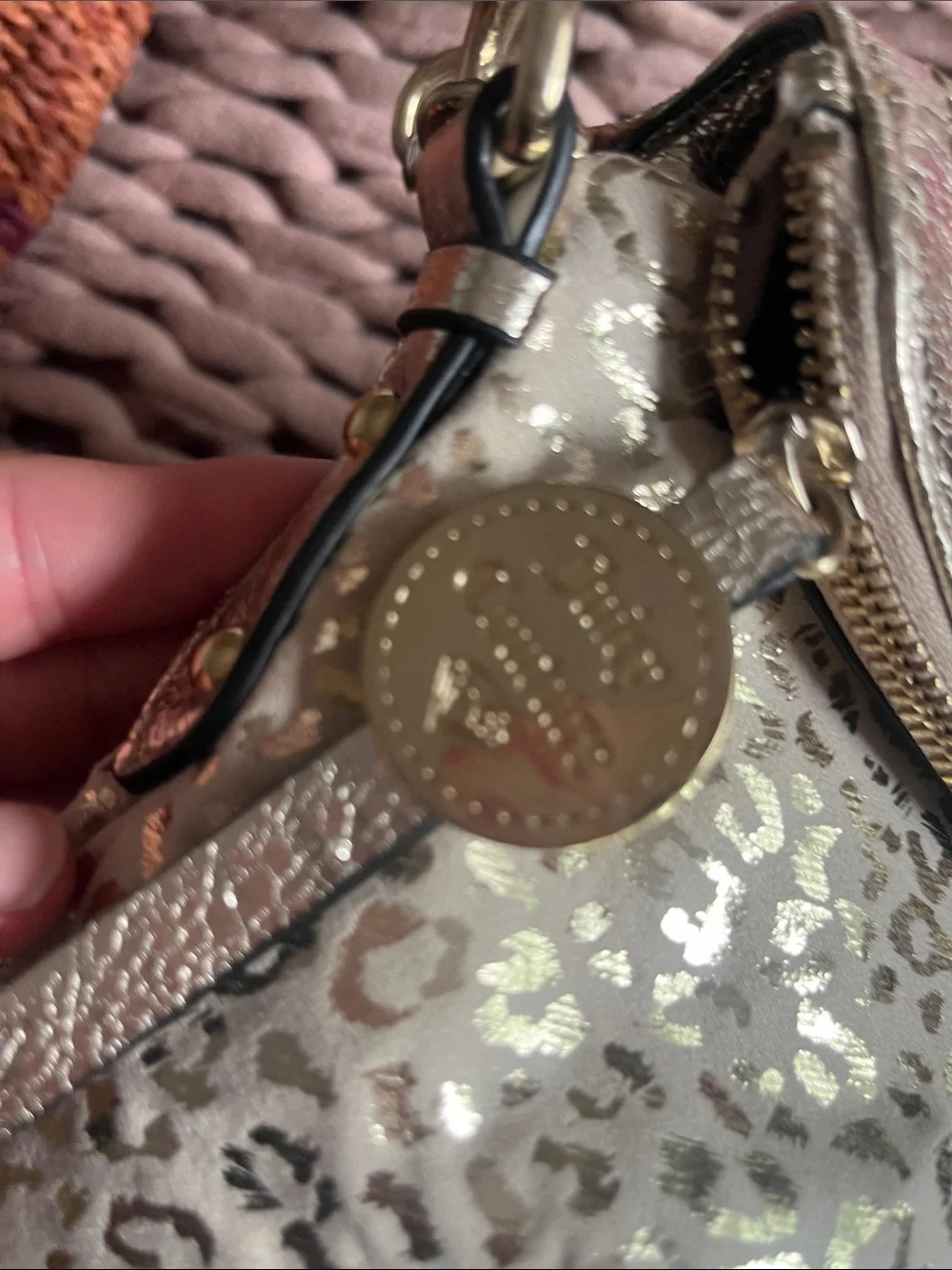 Juicy Couture stylish metallic